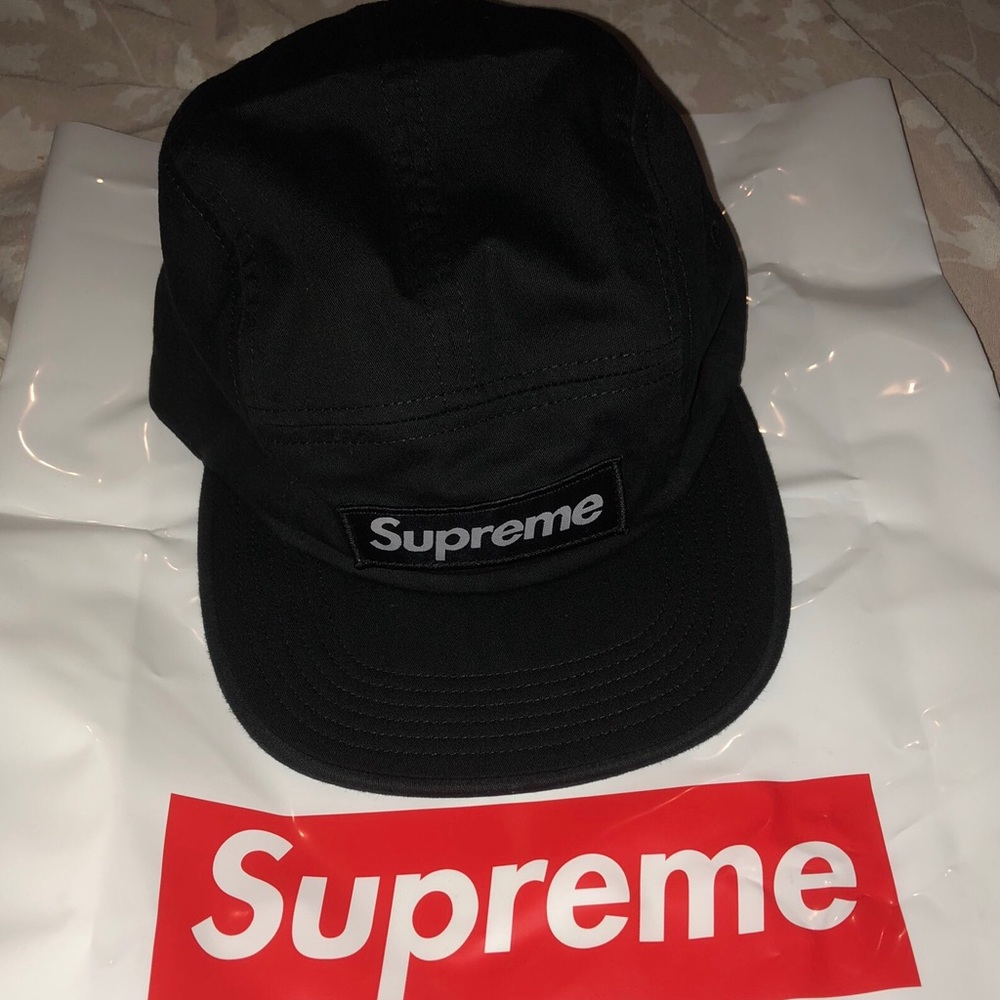 Supreme black box logo hat